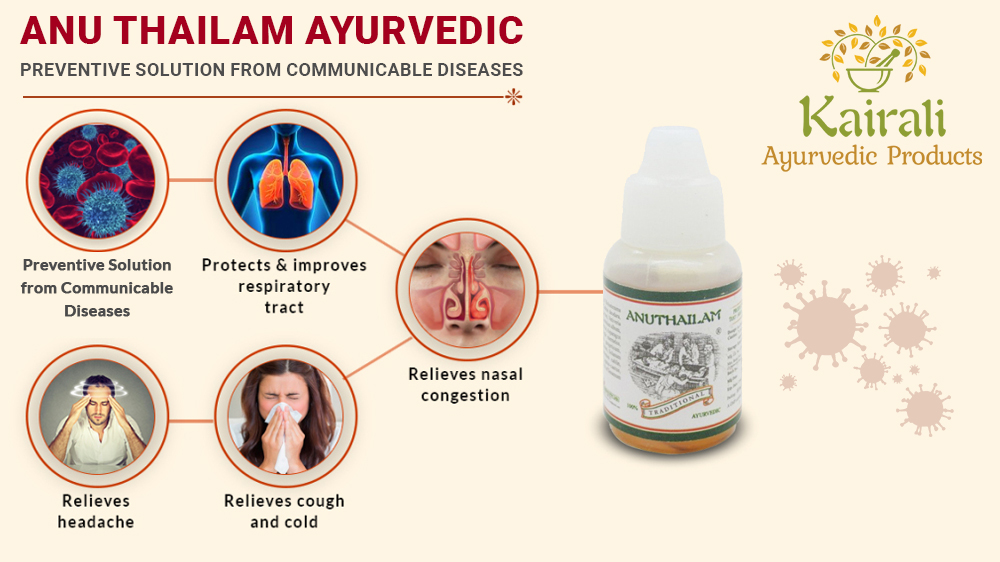 Anu Thialam – Ayurvedic Nasya medicated oil for prevention from communicable diseases